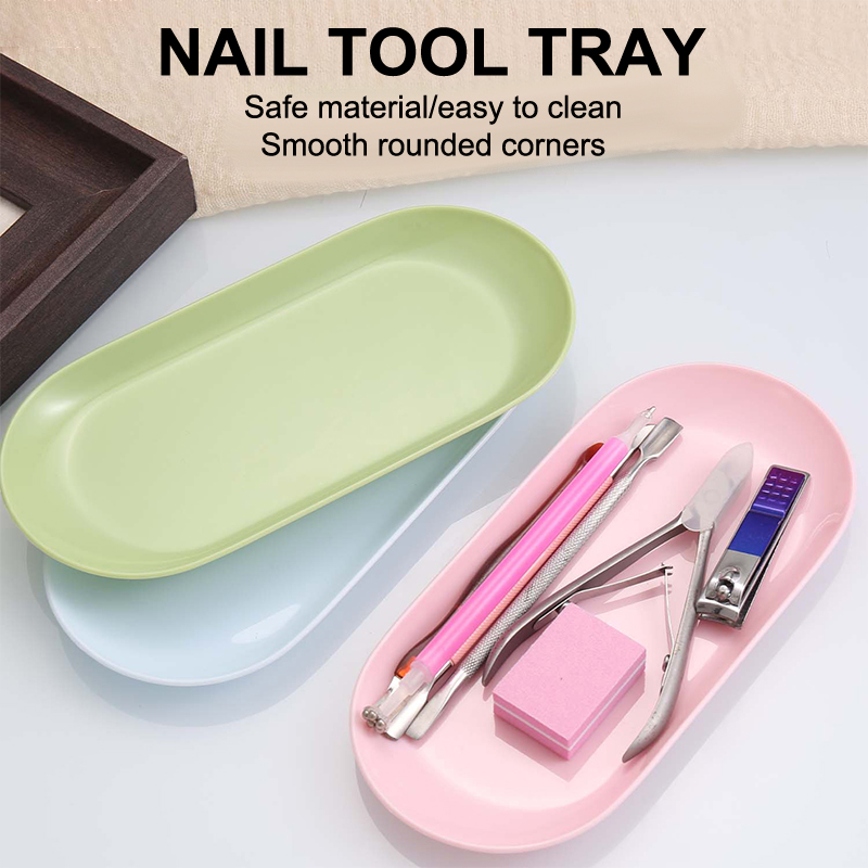 Nail Art Zone - Z. Plastic Cosmetic Storage Tray Nail