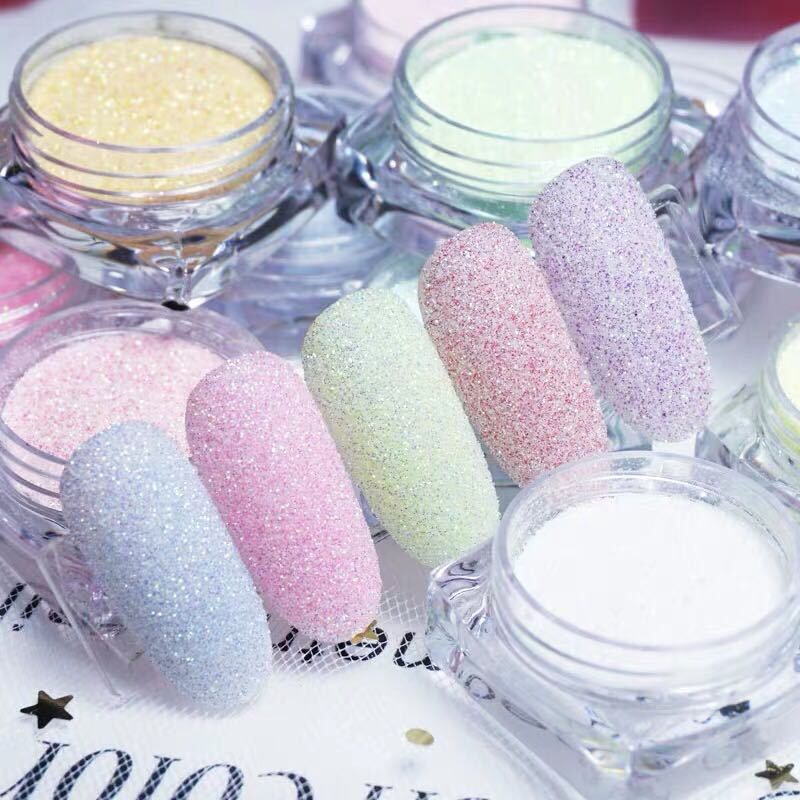 Nail Art Xmas - 12 Màu/Bộ Sáng Đường Móng Lấp