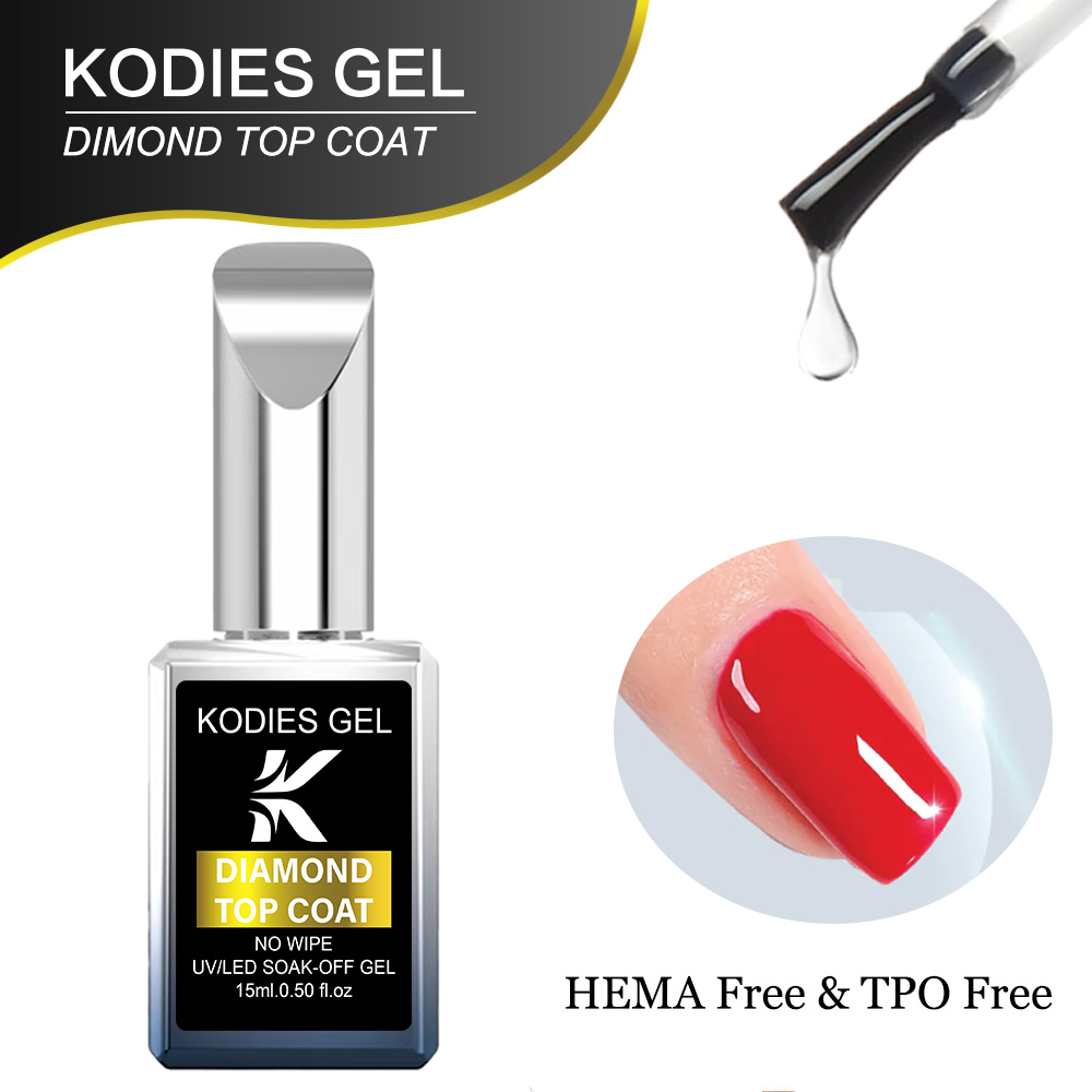 Gel Top Coat - KODIES GEL Diamond Top Coat NEW
