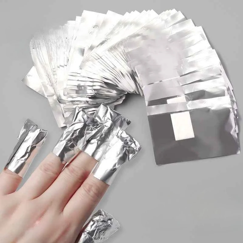 100pcs Remover Aluminum Foil N - đánh giá và giá Nail Foil Transfer