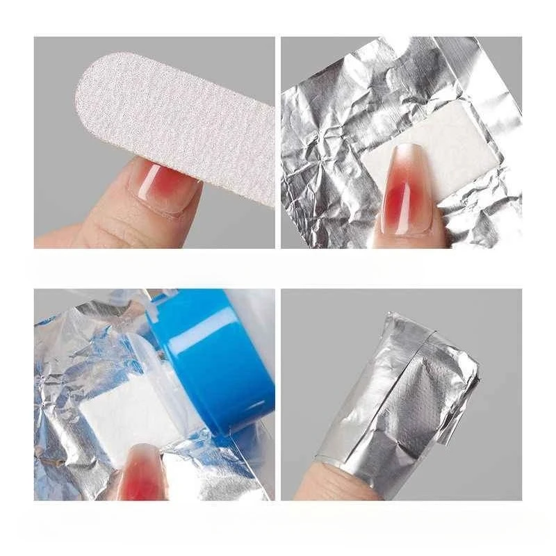 100pcs Remover Aluminum Foil N - đánh giá và giá Nail Foil Transfer