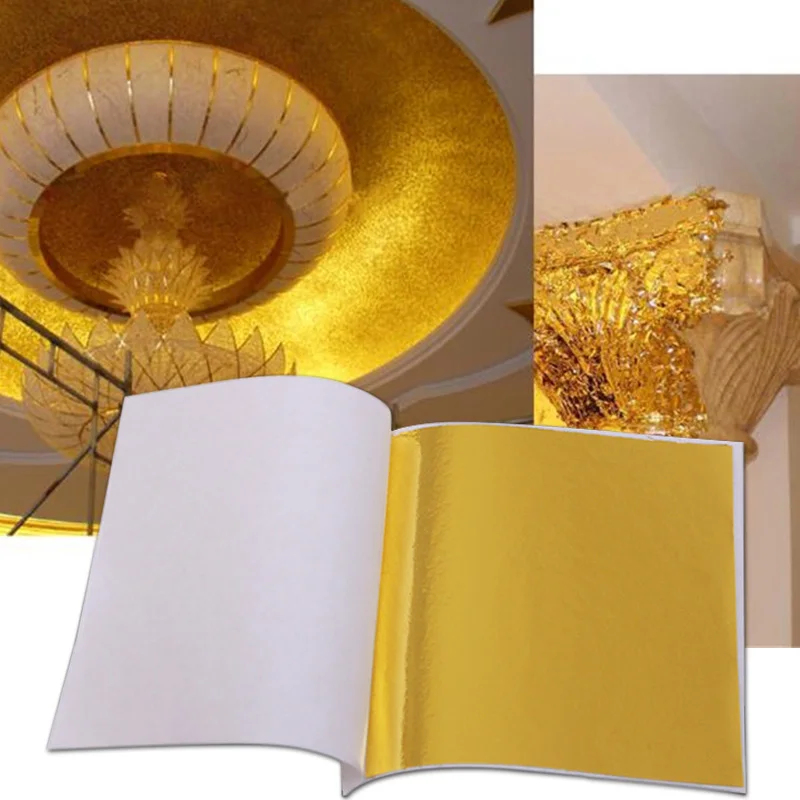 100Pcs Imitation Gold Sliver C - đánh giá và giá Nail Foil Transfer