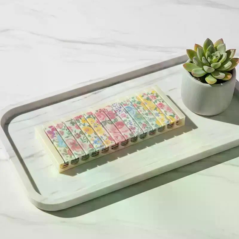 Nail Foil Storage Box 10 Grids - đánh giá và giá Nail Foil Transfer