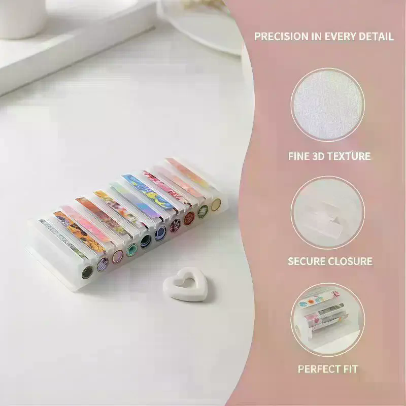 Nail Foil Storage Box 10 Grids - đánh giá và giá Nail Foil Transfer