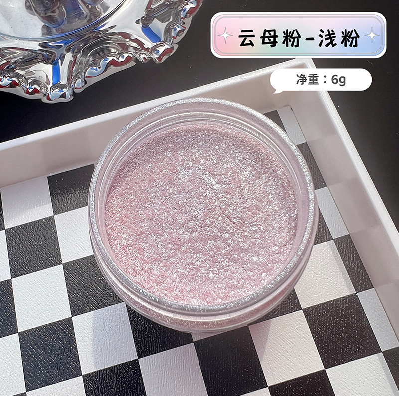 Mermaid Diamond Glitter Mica P - đánh giá và giá Dip Powder Nail