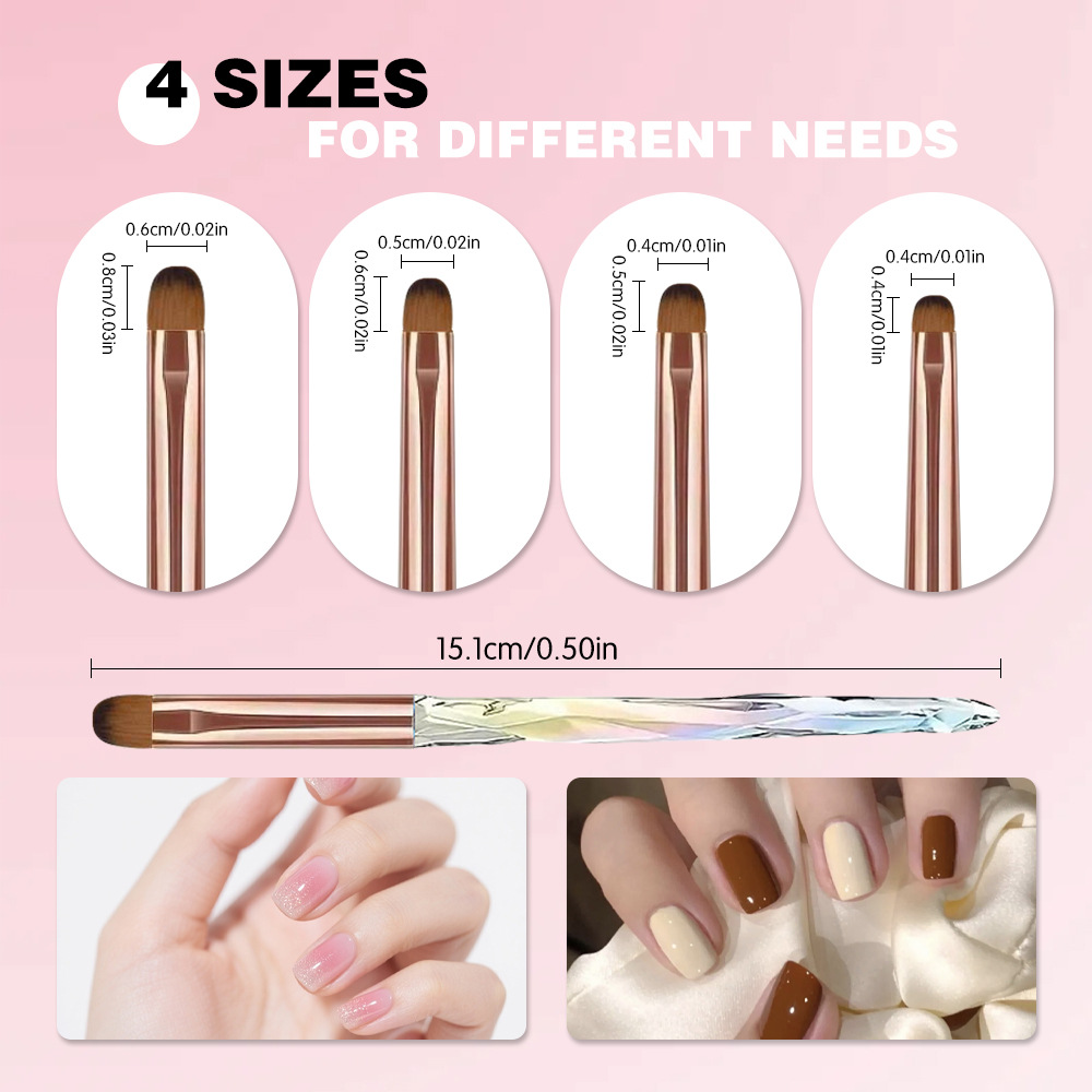 Nail Brush for Nail Art Design - đánh giá và giá Nail Art Navy