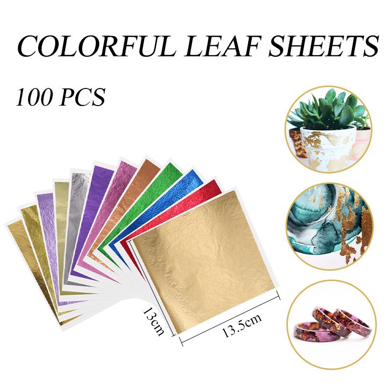 13X13.5Cm Đen Lá Giấy Lá Vàng  - đánh giá và giá Nail Foil Transfer