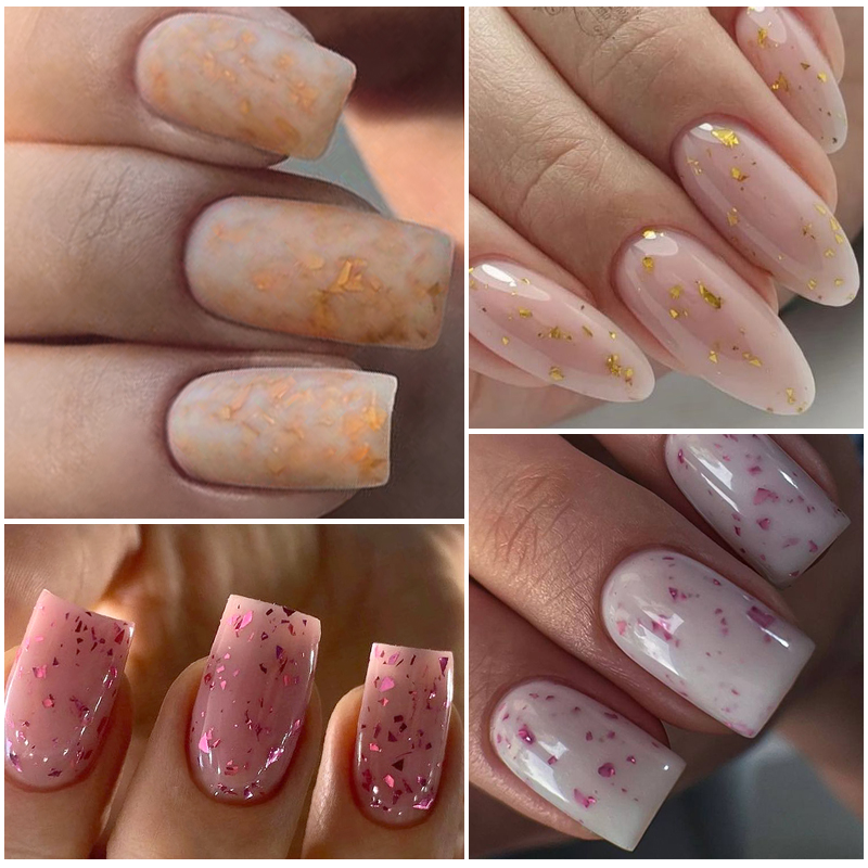 Mtssii 7ml Glitter Rubber Base - đánh giá và giá Nail Foil Transfer