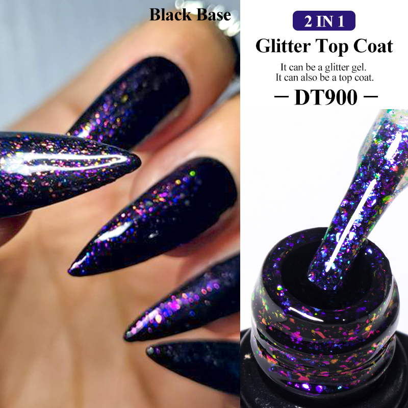 MEET ACROSS 7ml Sparkly Glitte - đánh giá và giá Nail Foil Transfer