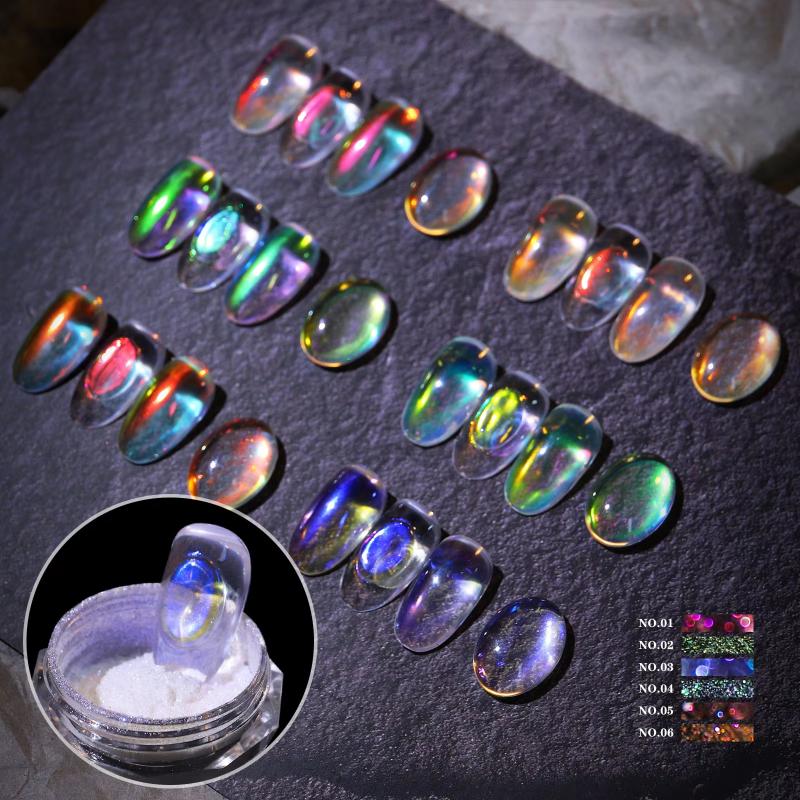 Z. Nail Glitter Aurora Ice Tra - đánh giá và giá Nail Art Zone