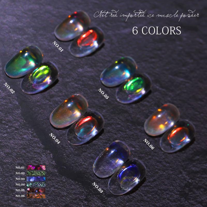 Z. Nail Glitter Aurora Ice Tra - đánh giá và giá Nail Art Zone