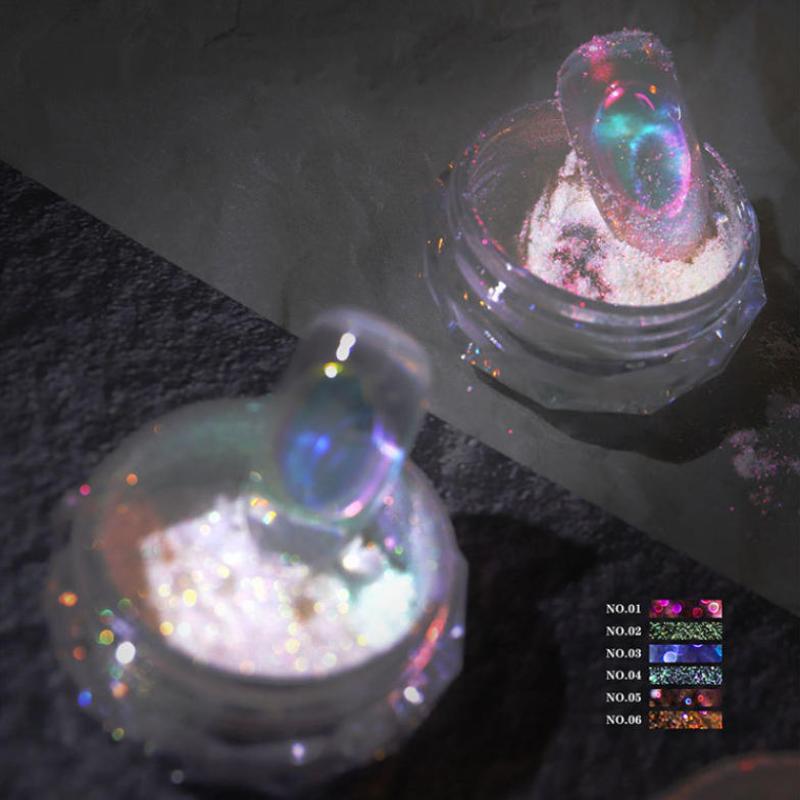 Z. Nail Glitter Aurora Ice Tra - đánh giá và giá Nail Art Zone