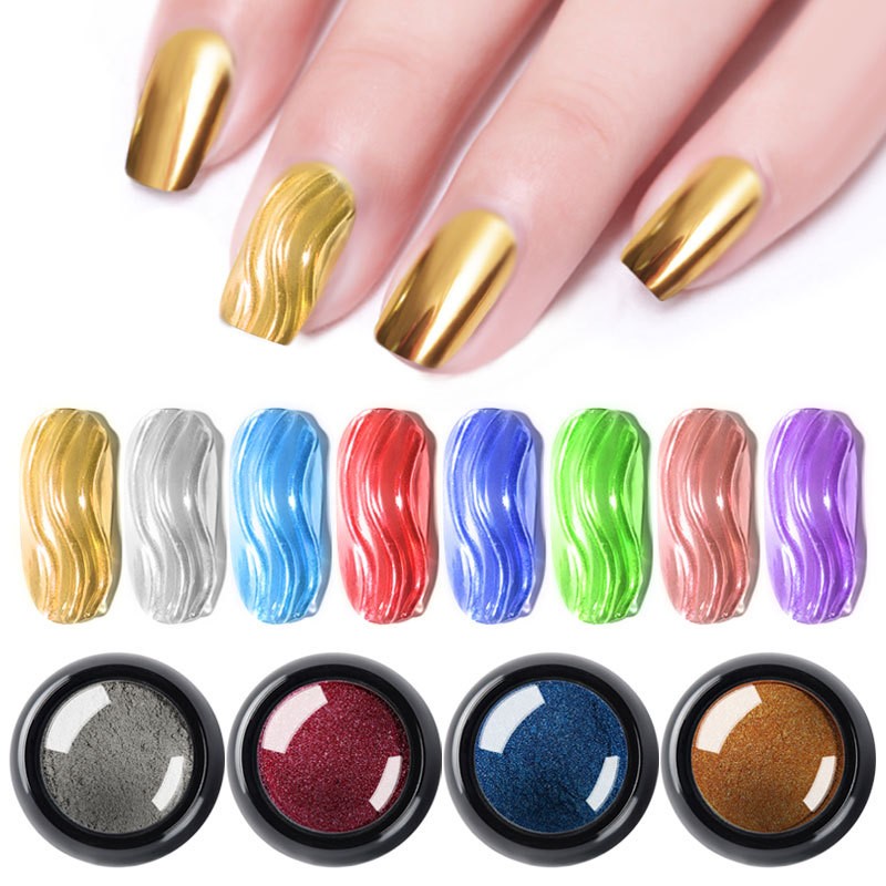 1Pc 19 Màu Móng Lấp Lánh Gương - đánh giá và giá Dip Powder Nail