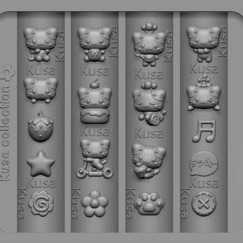 Z. 3D Relief Silicone Nail Art - đánh giá và giá Nail Art Zone