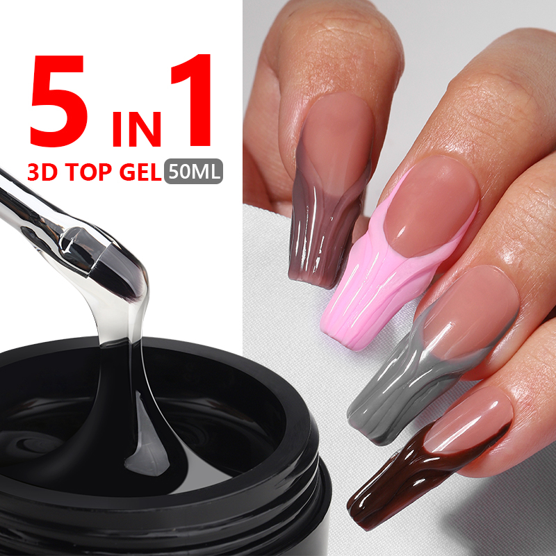MSHARE 3D Top Coat Gel 50ml 5  - đánh giá và giá Gel Top Coat