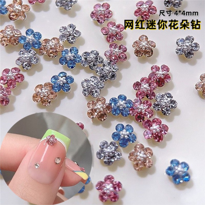20PCS 3D Mini Plum Blossom Flo - đánh giá và giá Nail Art Zone