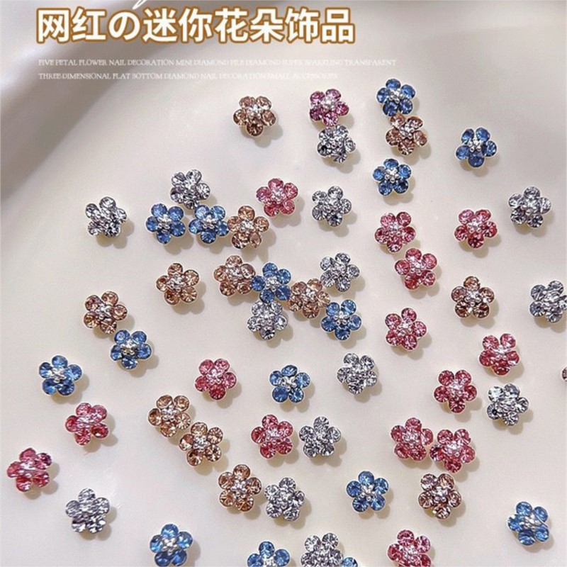 20PCS 3D Mini Plum Blossom Flo - đánh giá và giá Nail Art Zone