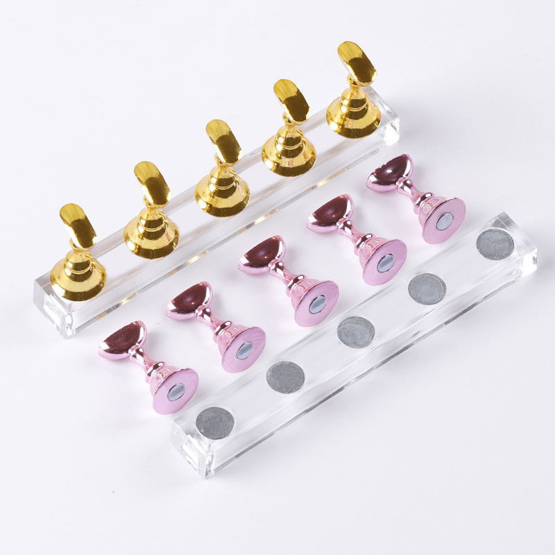 5/30pcs/Set Magnetic Nail Hold - đánh giá và giá Nail Art Navy
