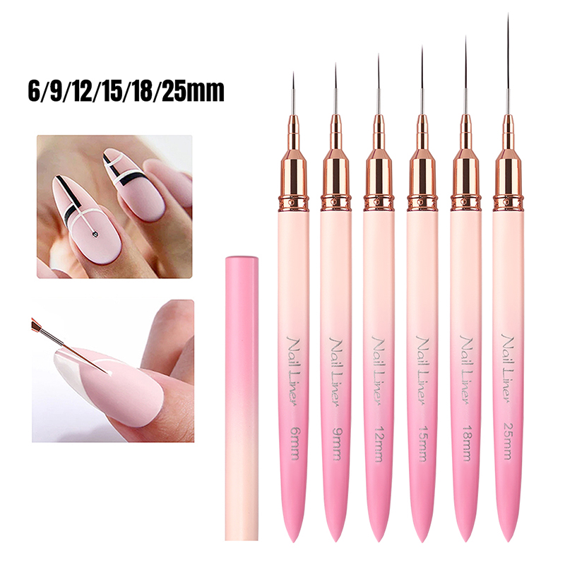 Sweet-Z 6pcs Liner Nail Brush  - đánh giá và giá Nail Art Zone