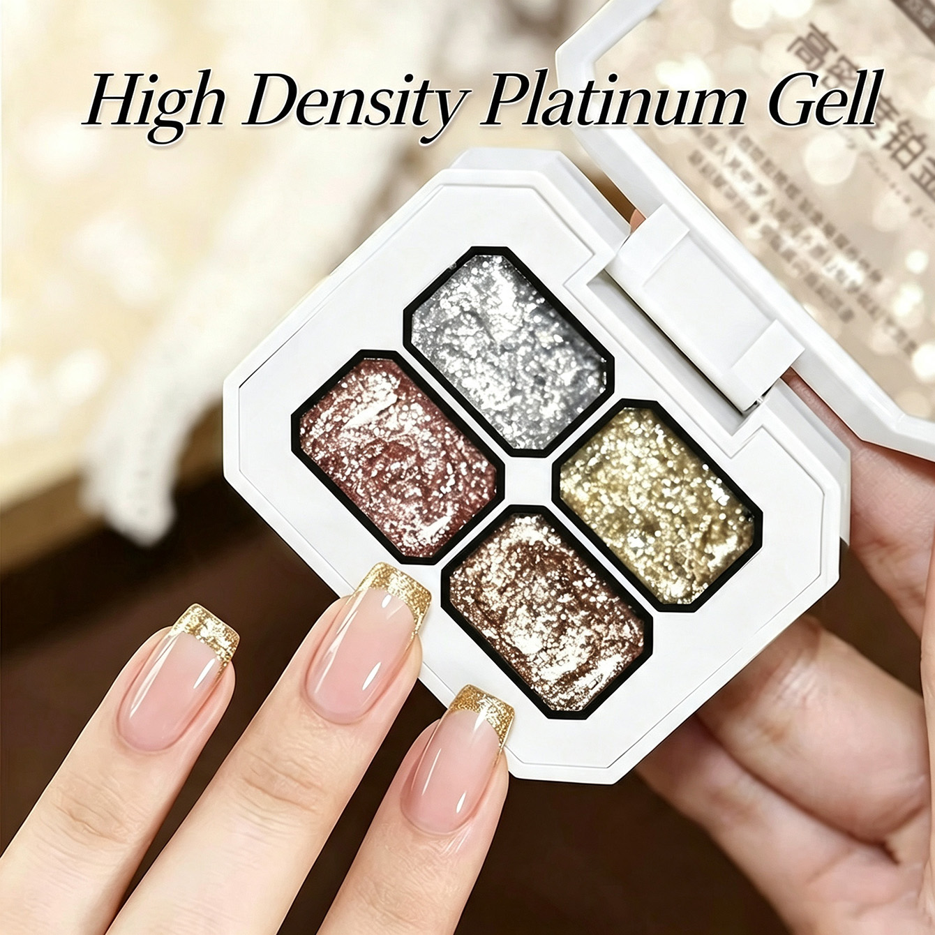 MIANEL Chunky Foil Platinum Na - đánh giá và giá Nail Foil Transfer