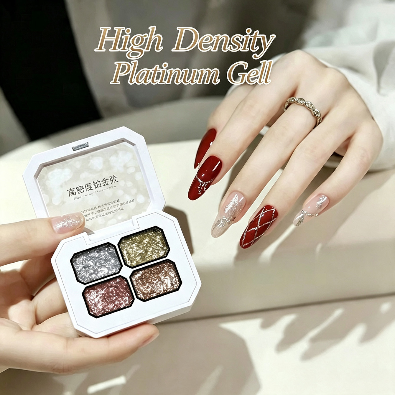MIANEL Chunky Foil Platinum Na - đánh giá và giá Nail Foil Transfer