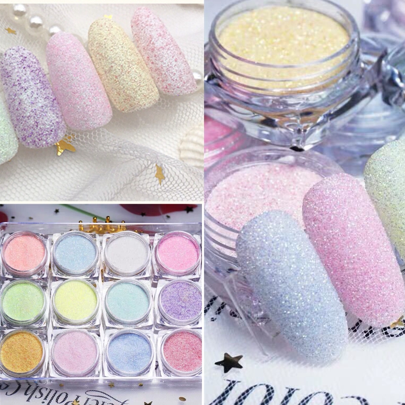 12 Màu/Bộ Sáng Đường Móng Lấp  - đánh giá và giá Nail Art Xmas