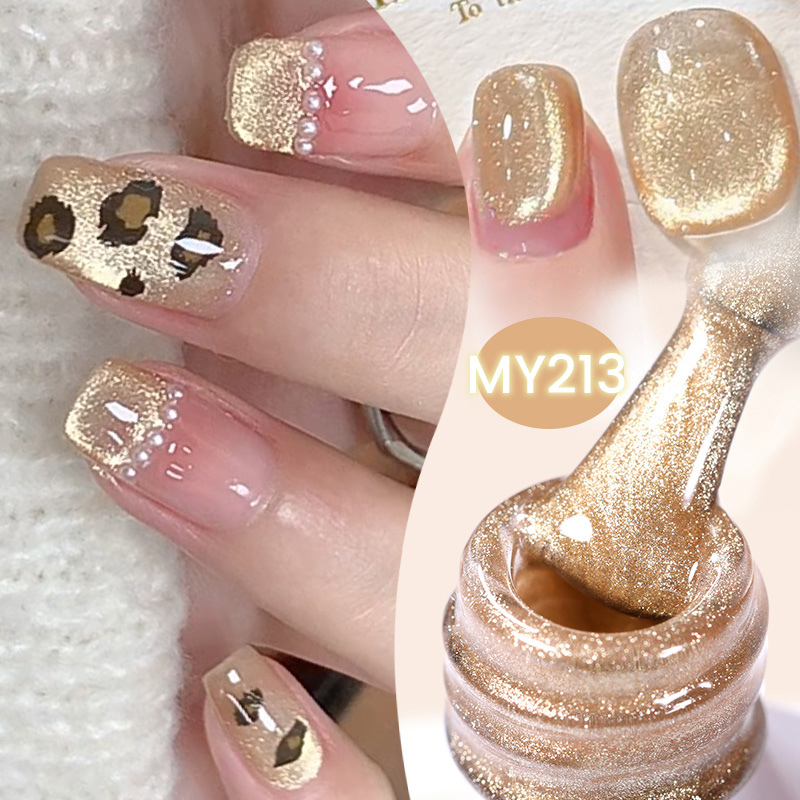 BORN PRETTY 10ml Pink Gold Cat - đánh giá và giá Nail Art Xmas
