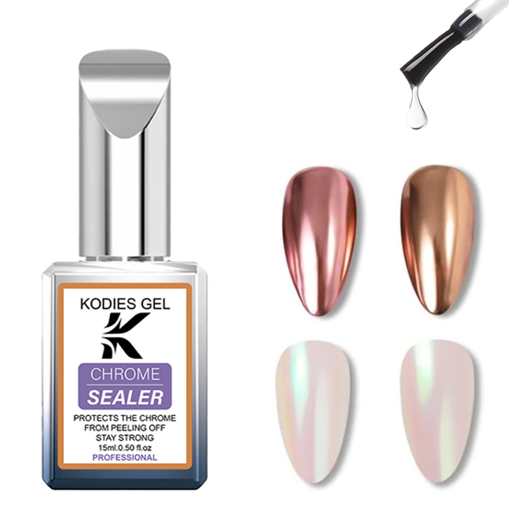 KODIES GEL Chrome Top Coat No  - đánh giá và giá Gel Top Coat