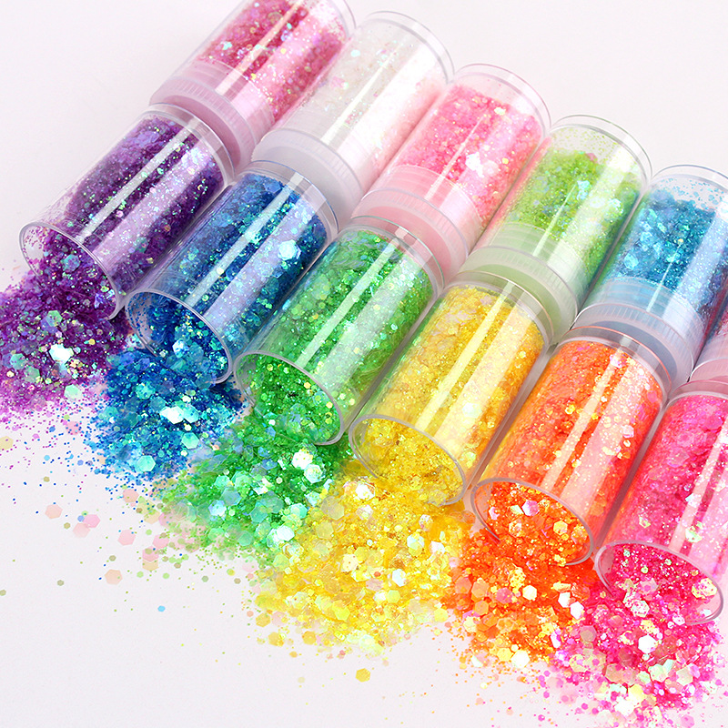 32/24/20Pcs Holographic Nail G - đánh giá và giá Dip Powder Nail