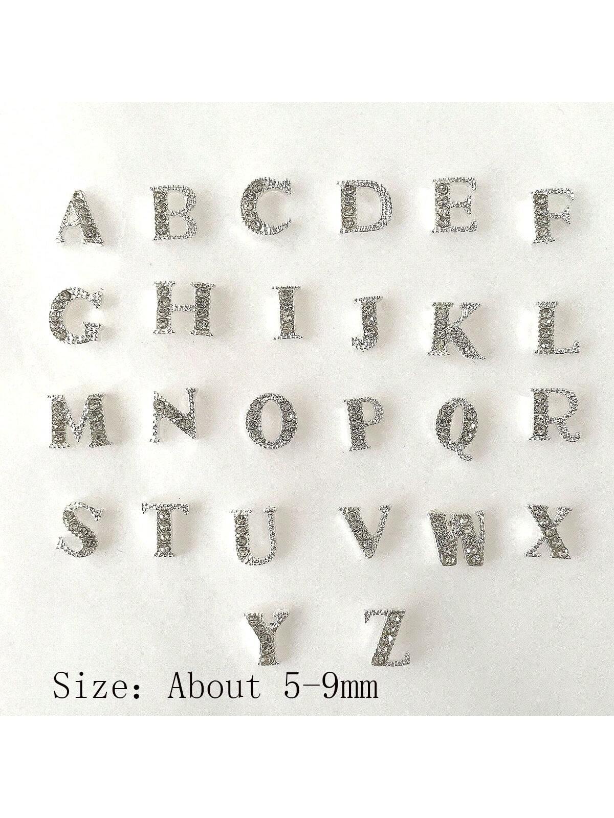 26pcs/pack A To Z Alphabet Sha - đánh giá và giá Nail Art Zone