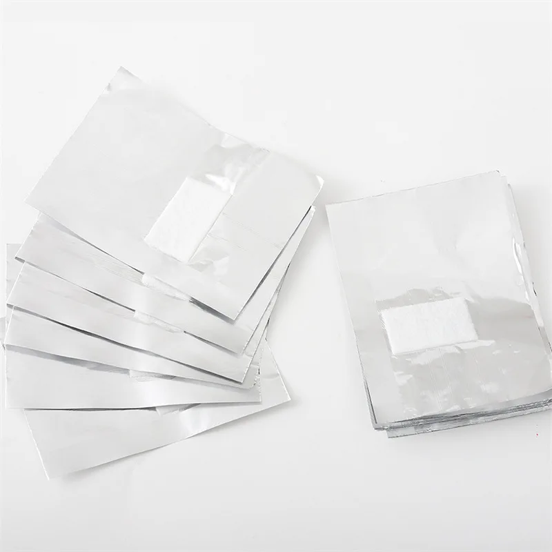 100Pcs Bag Aluminium Foil Nail - đánh giá và giá Nail Foil Transfer