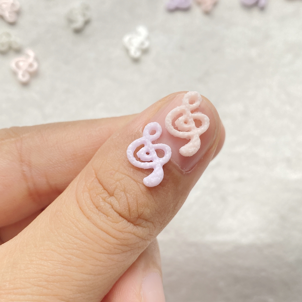 50pcs Mix Resin Mini Pink Musi - đánh giá và giá Nail Art Xmas