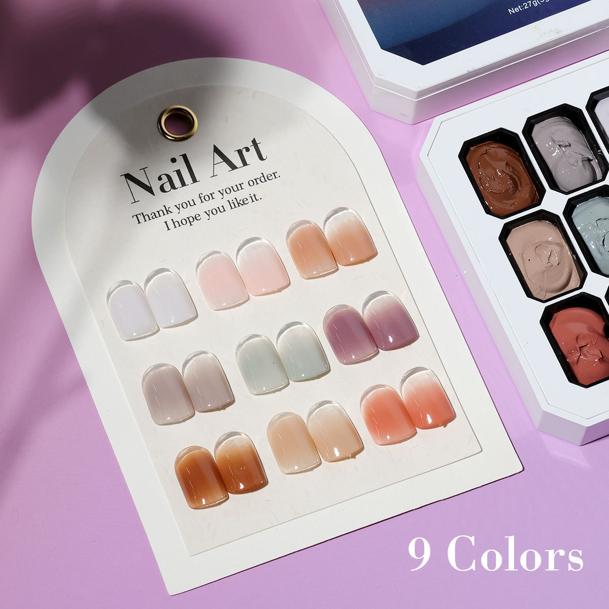 9-Grid Stamp & Transfer Gel Po - đánh giá và giá Gel Top Coat