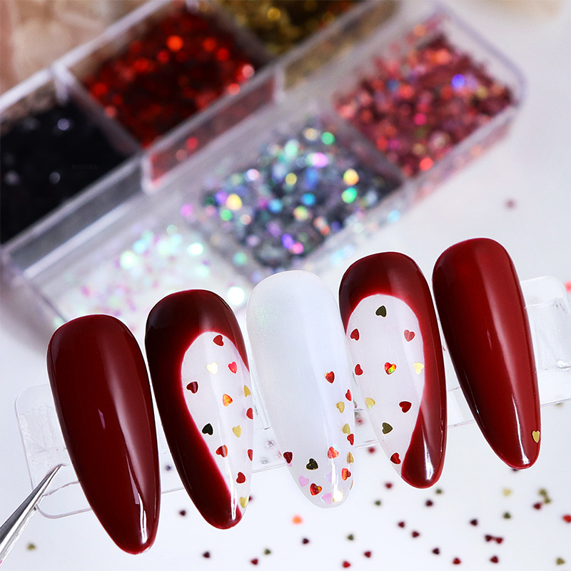 Z. Colorful 1mm Mini Laser Hea - đánh giá và giá Nail Art Zone