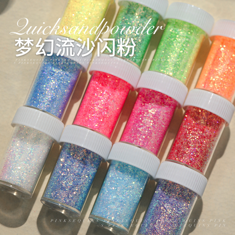 1jar Iridescent Bulk Glitter N - đánh giá và giá Dip Powder Nail