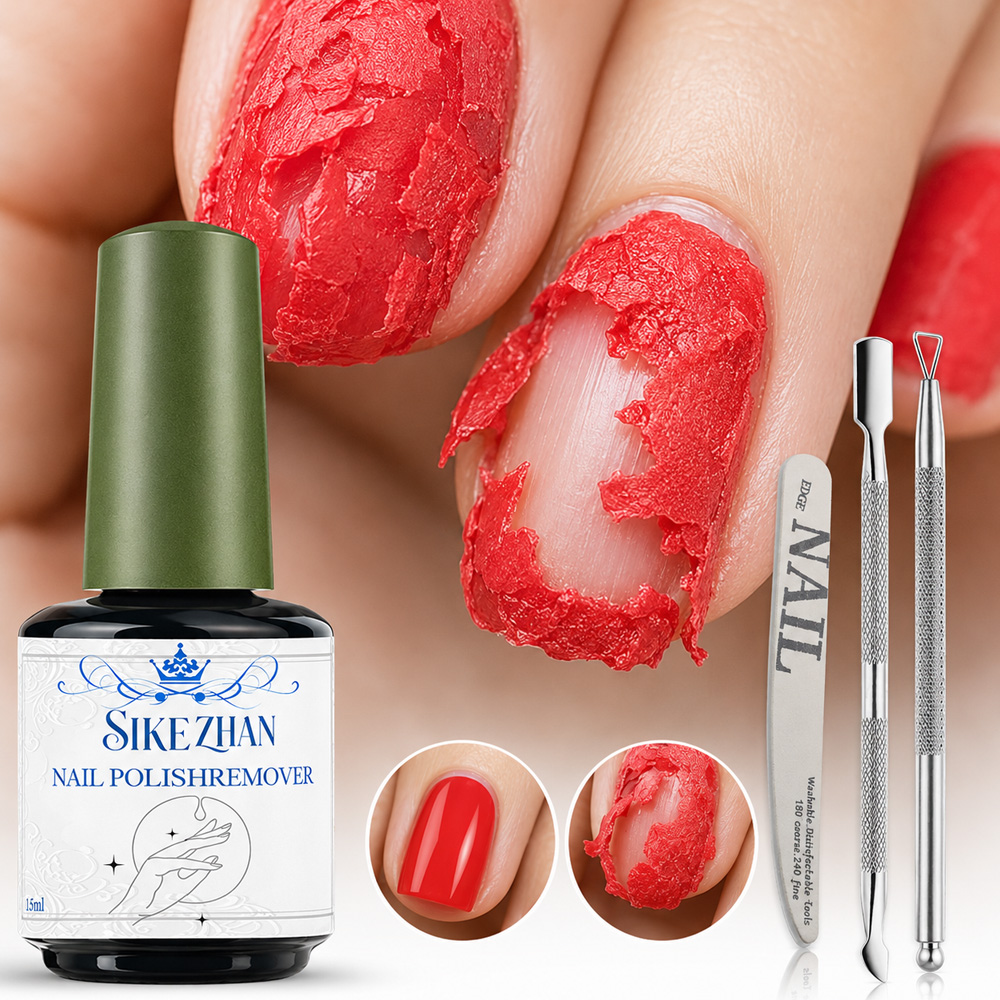 SIKEZHAN Fast Magic Gel Remove - đánh giá và giá Gel Top Coat