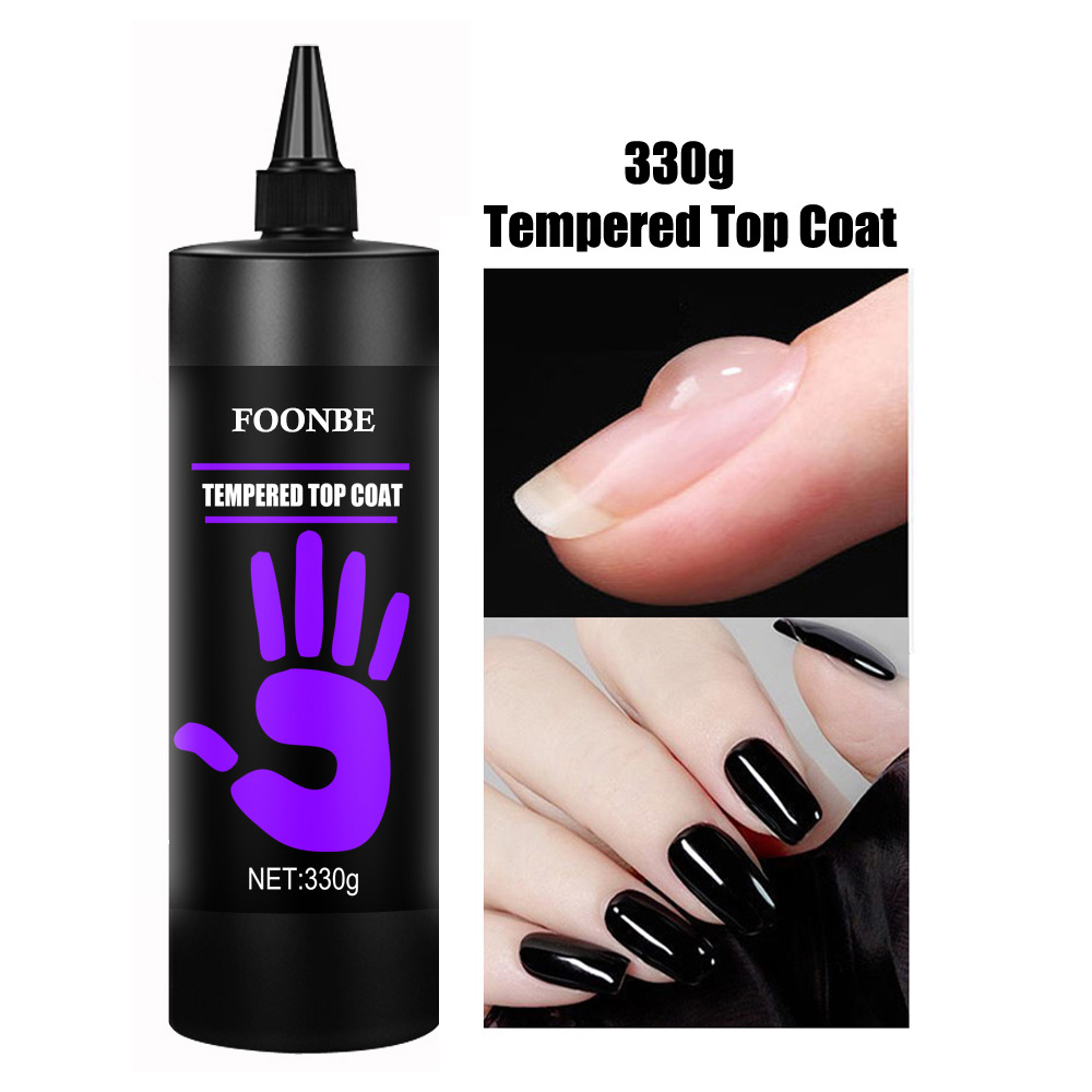 Foonbe 330g Super Top Coat Gel - đánh giá và giá Gel Top Coat