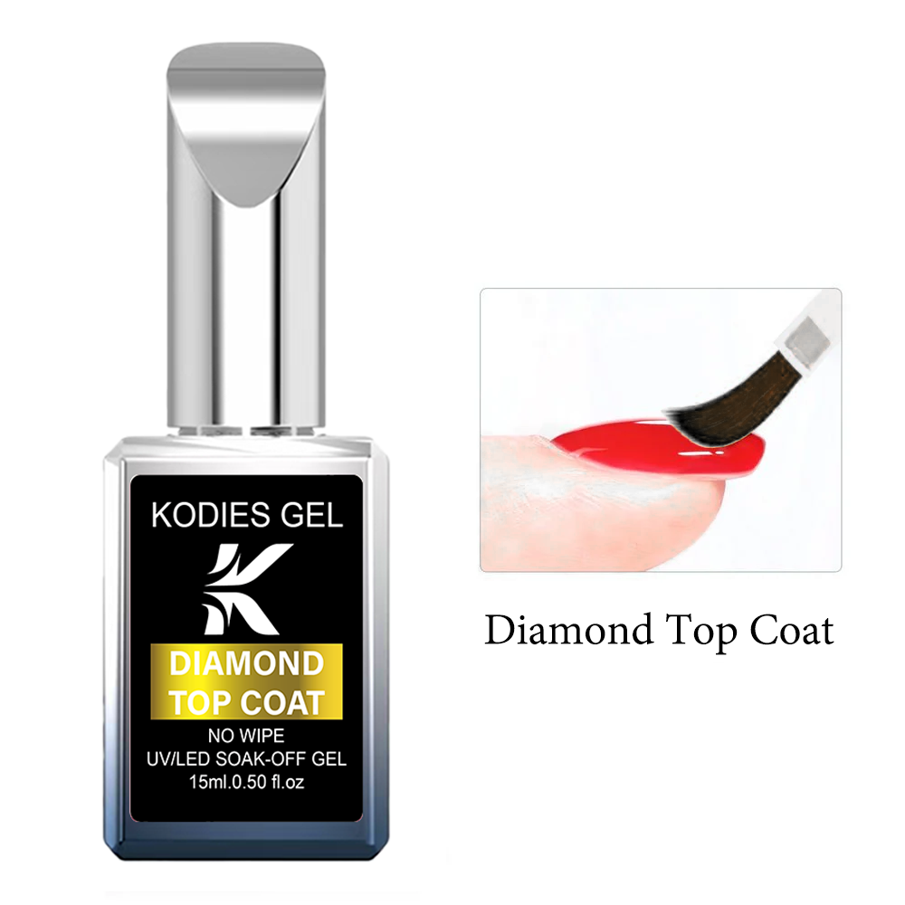 KODIES GEL Diamond Top Coat NE - đánh giá và giá Gel Top Coat